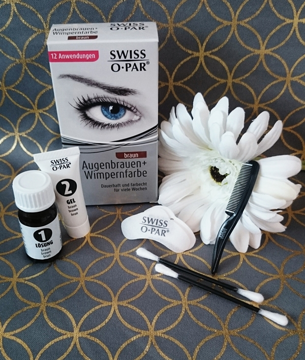 Test Augenbrauen Und Wimpernfarbe Von Swiss O Par Fur Blondinen Ohne Schminken Zu Wunderschonen Augenbrauen Die Beautybloggerin