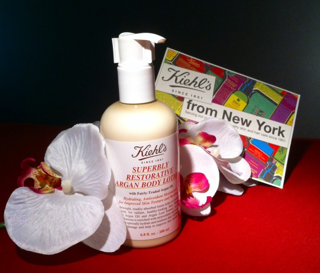 Interview: Can´t live without...: Superbly Restorative Argan Body Lotion/ KIEHL‘S