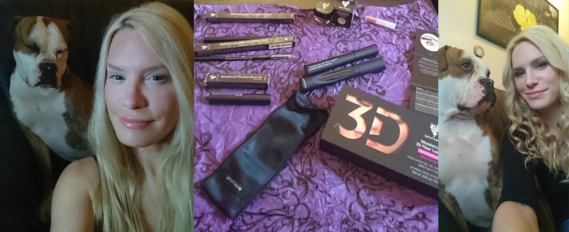 Test/ Review Younique: Moodstruck 3D Mascara, Pigment Powder, Pencil Eyeliner, Browliner, Browgel